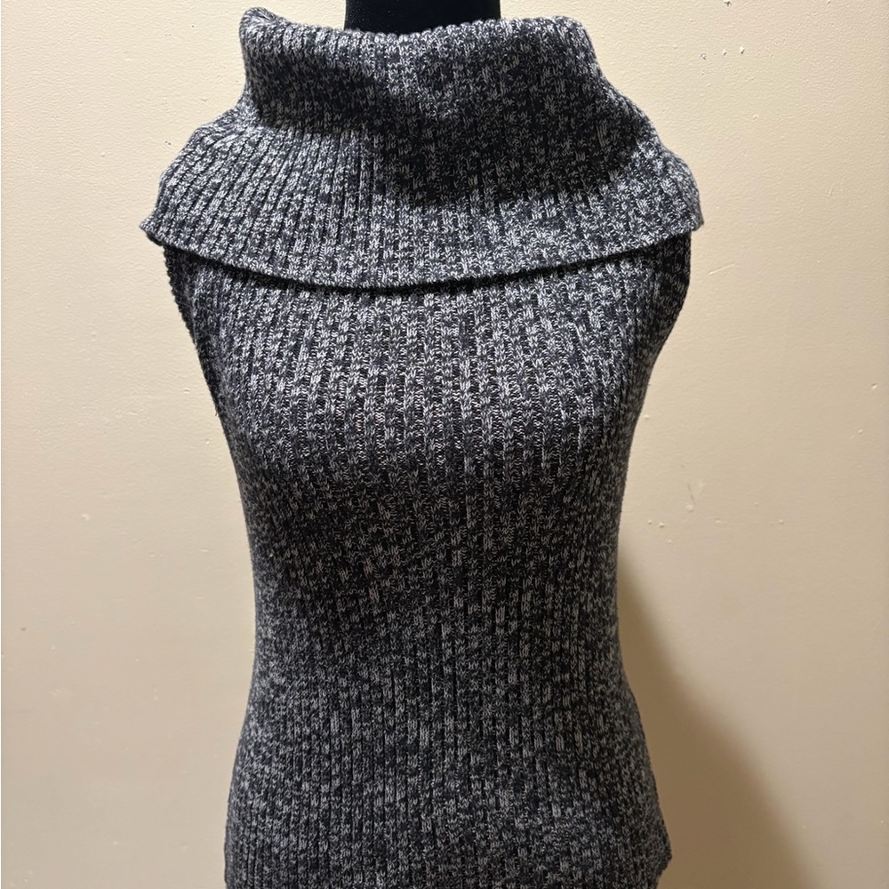 The Limited Charcoal Cowl Neck Sweater